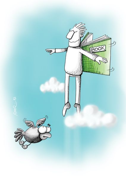 9º Concurso de Humor Gráfico Gin. Todo se complica en el planeta Tierra.